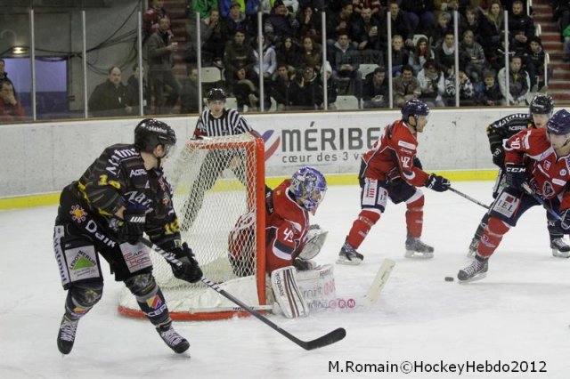 Photo hockey match Angers  - Rouen le 26/12/2012