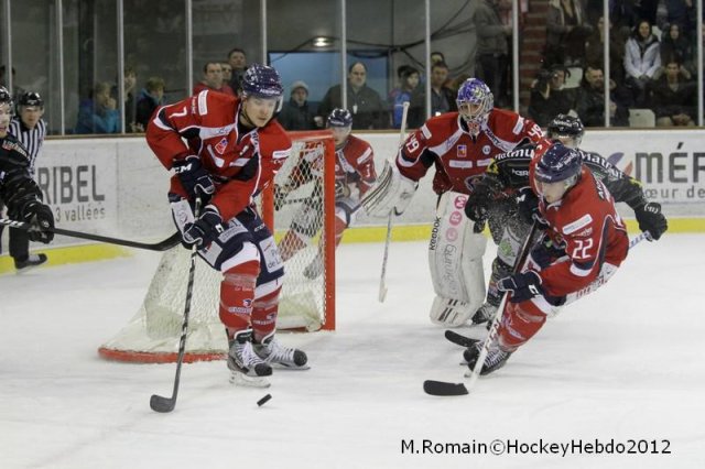Photo hockey match Angers  - Rouen le 26/12/2012
