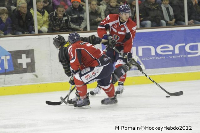 Photo hockey match Angers  - Rouen le 26/12/2012