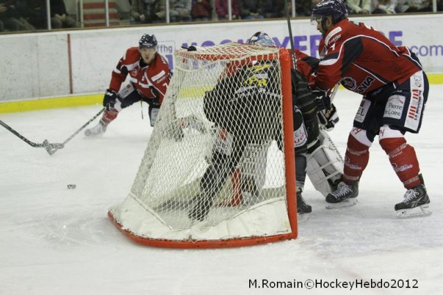 Photo hockey match Angers  - Rouen le 26/12/2012