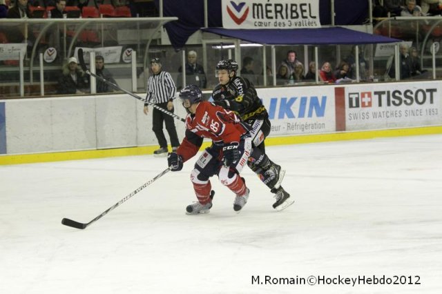 Photo hockey match Angers  - Rouen le 26/12/2012