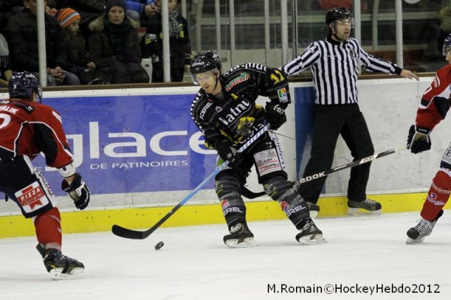 Photo hockey match Angers  - Rouen le 26/12/2012