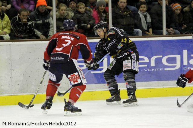 Photo hockey match Angers  - Rouen le 26/12/2012