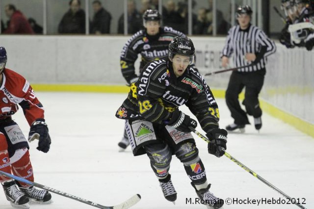 Photo hockey match Angers  - Rouen le 26/12/2012