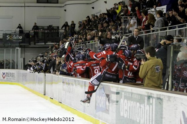 Photo hockey match Angers  - Rouen le 26/12/2012