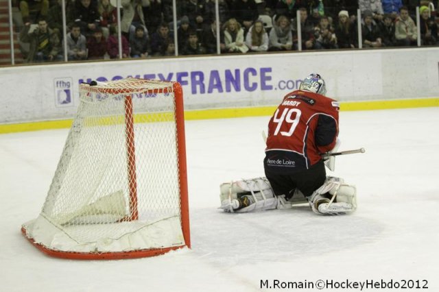 Photo hockey match Angers  - Rouen le 26/12/2012