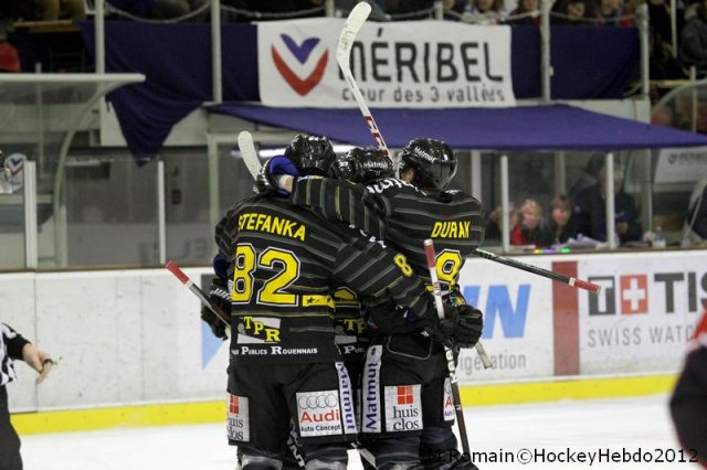 Photo hockey match Angers  - Rouen le 26/12/2012