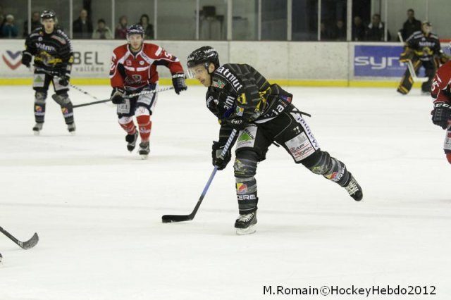 Photo hockey match Angers  - Rouen le 26/12/2012