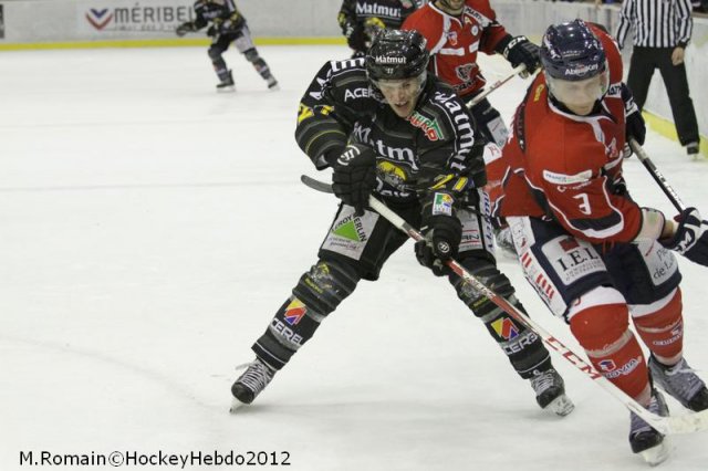 Photo hockey match Angers  - Rouen le 26/12/2012