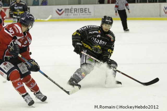 Photo hockey match Angers  - Rouen le 26/12/2012