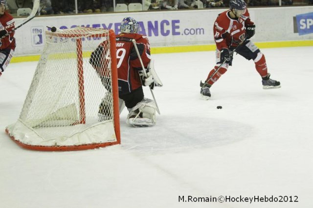 Photo hockey match Angers  - Rouen le 26/12/2012