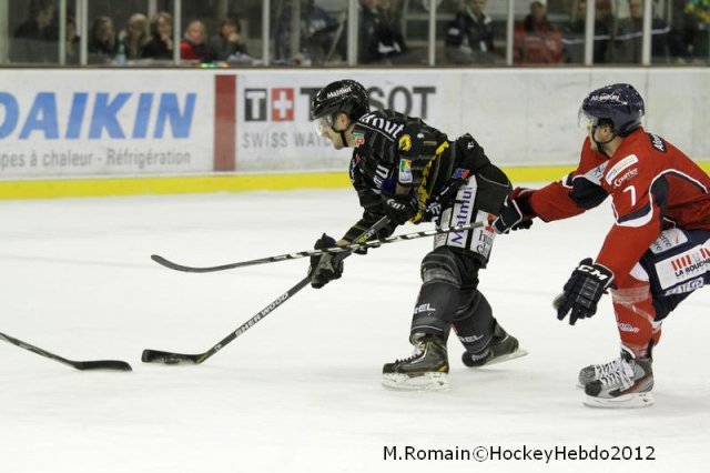 Photo hockey match Angers  - Rouen le 26/12/2012