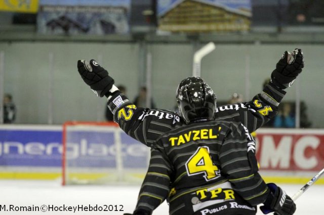Photo hockey match Angers  - Rouen le 26/12/2012