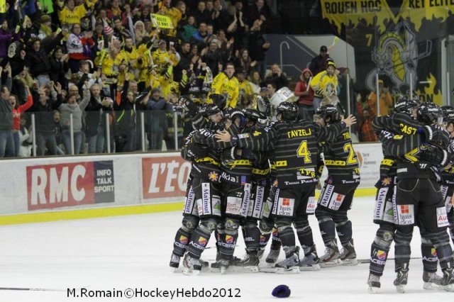 Photo hockey match Angers  - Rouen le 26/12/2012