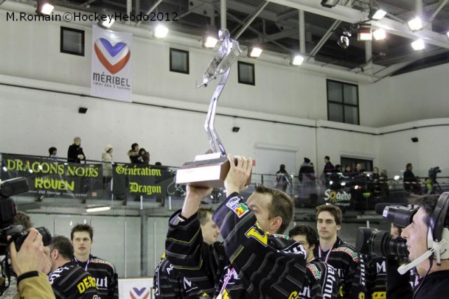 Photo hockey match Angers  - Rouen le 26/12/2012