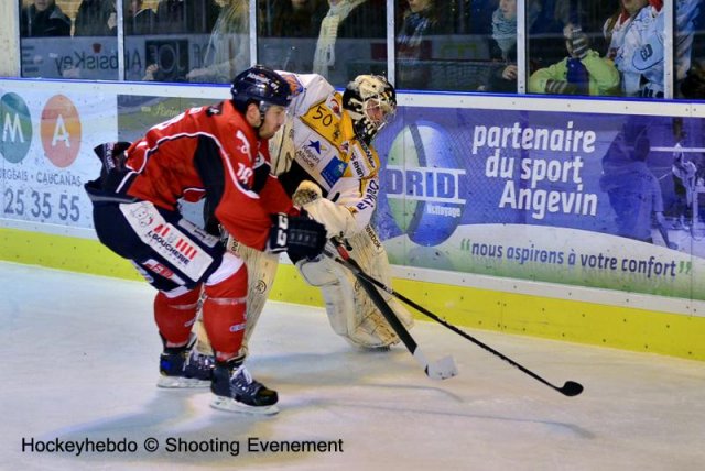 Photo hockey match Angers  - Strasbourg  le 29/12/2012