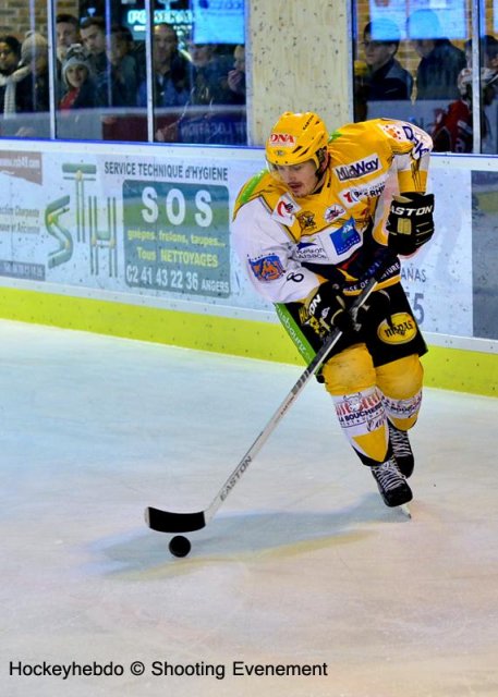 Photo hockey match Angers  - Strasbourg  le 29/12/2012