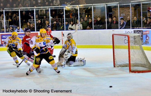 Photo hockey match Angers  - Strasbourg  le 29/12/2012