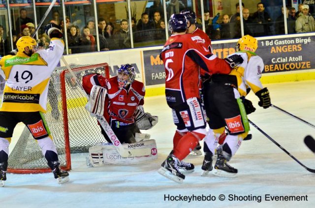 Photo hockey match Angers  - Strasbourg  le 29/12/2012