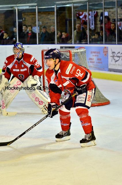 Photo hockey match Angers  - Strasbourg  le 29/12/2012