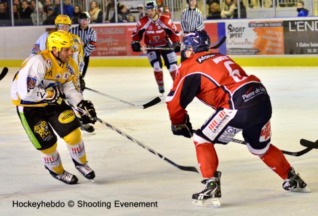 Photo hockey match Angers  - Strasbourg  le 29/12/2012