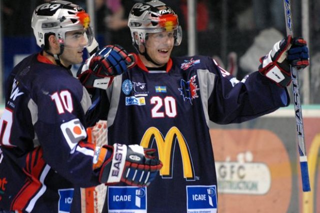 Photo hockey match Grenoble  - Morzine-Avoriaz le 15/11/2008