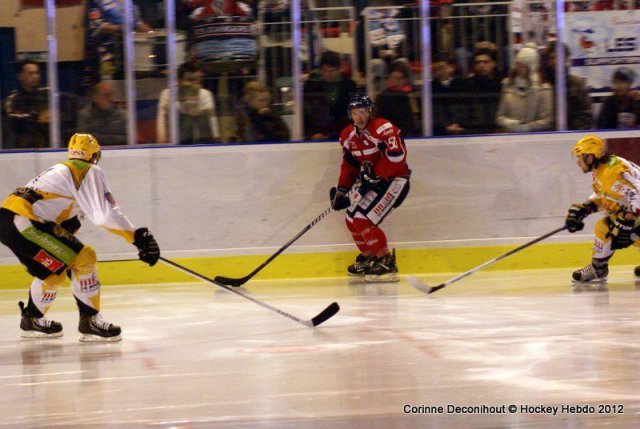 Photo hockey match Angers  - Strasbourg  le 29/12/2012