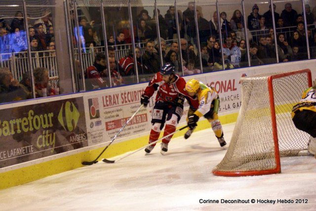 Photo hockey match Angers  - Strasbourg  le 29/12/2012