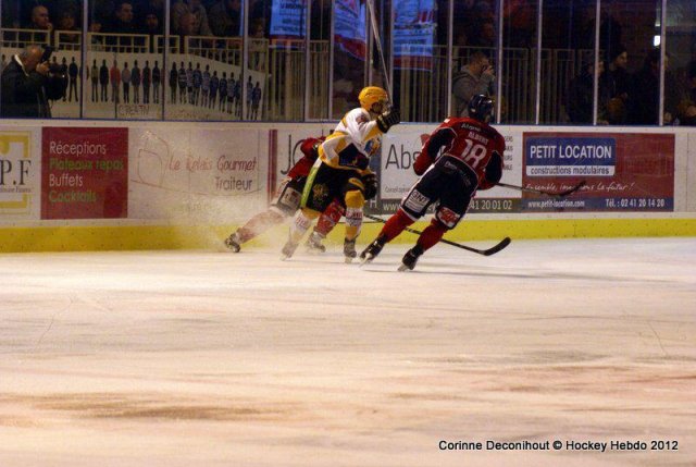 Photo hockey match Angers  - Strasbourg  le 29/12/2012