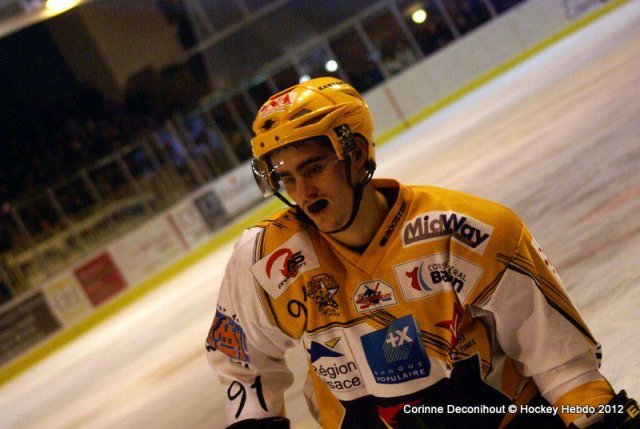 Photo hockey match Angers  - Strasbourg  le 29/12/2012