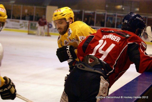 Photo hockey match Angers  - Strasbourg  le 29/12/2012