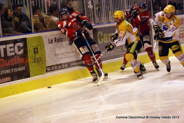 Photo hockey match Angers  - Strasbourg  le 29/12/2012