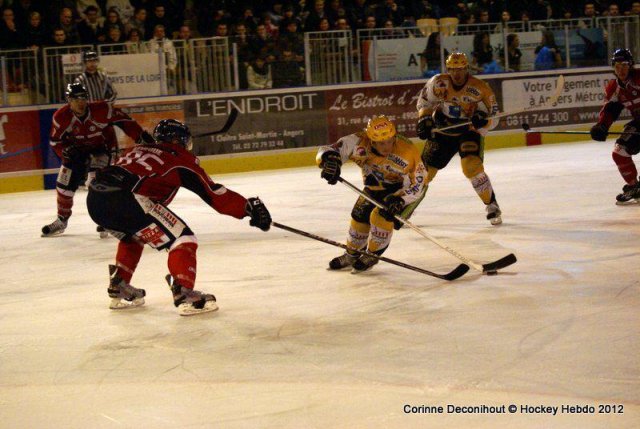 Photo hockey match Angers  - Strasbourg  le 29/12/2012