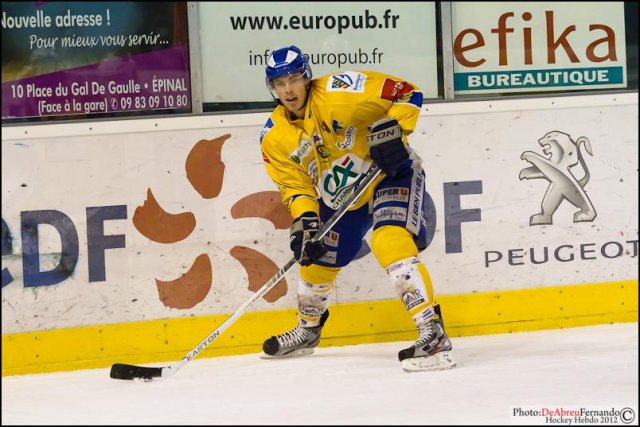 Photo hockey match Epinal  - Dijon  le 29/12/2012