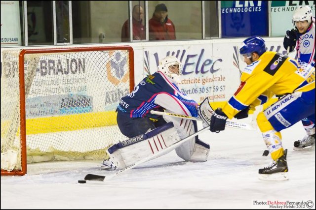 Photo hockey match Epinal  - Dijon  le 29/12/2012