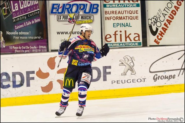 Photo hockey match Epinal  - Dijon  le 29/12/2012