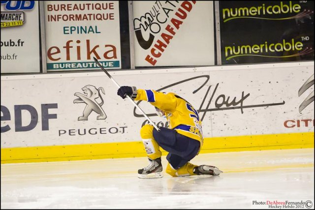 Photo hockey match Epinal  - Dijon  le 29/12/2012