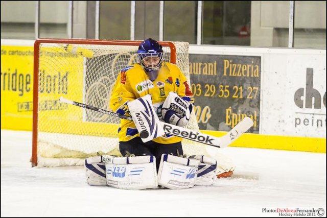 Photo hockey match Epinal  - Dijon  le 29/12/2012