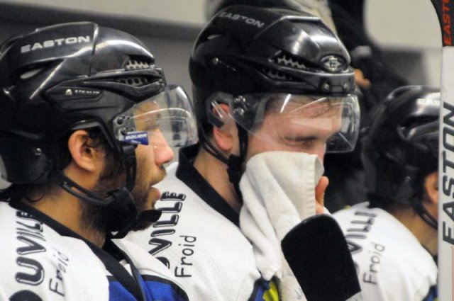 Photo hockey match Caen  - Briançon  le 29/12/2012