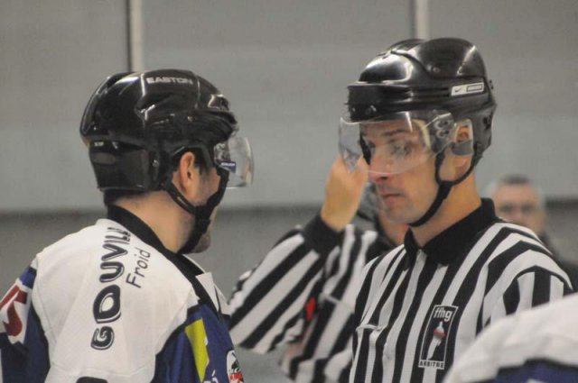Photo hockey match Caen  - Briançon  le 29/12/2012