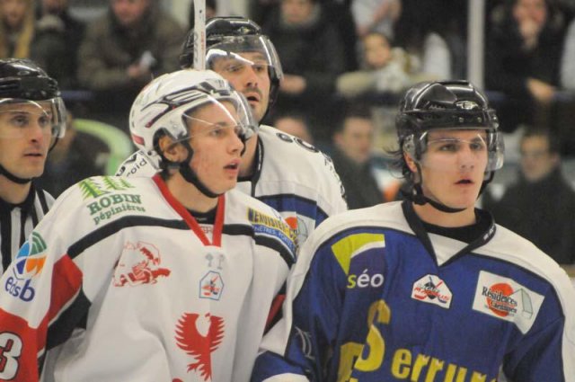 Photo hockey match Caen  - Briançon  le 29/12/2012