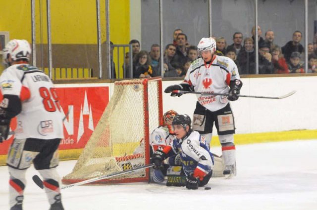 Photo hockey match Caen  - Briançon  le 29/12/2012