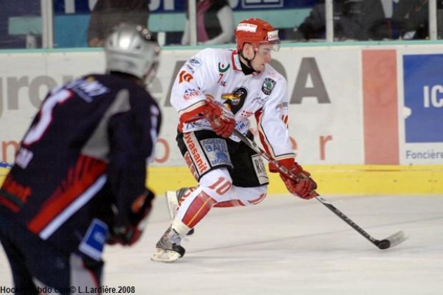 Photo hockey match Grenoble  - Morzine-Avoriaz le 15/11/2008