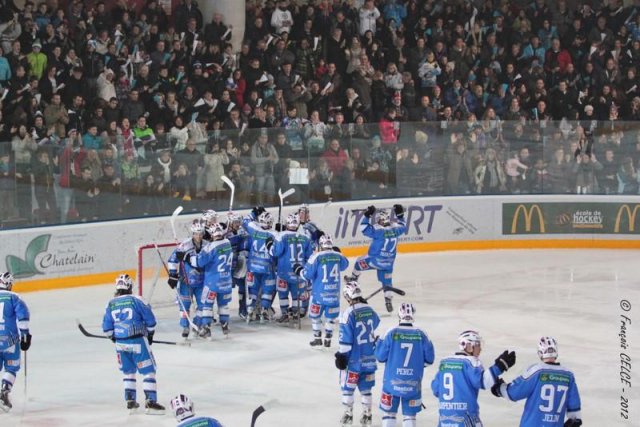 Photo hockey match Gap  - Grenoble  le 29/12/2012