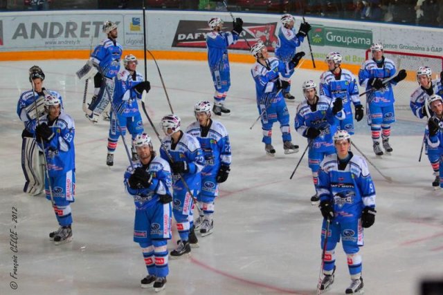 Photo hockey match Gap  - Grenoble  le 29/12/2012