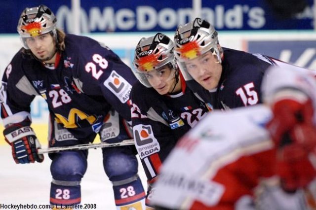 Photo hockey match Grenoble  - Morzine-Avoriaz le 15/11/2008