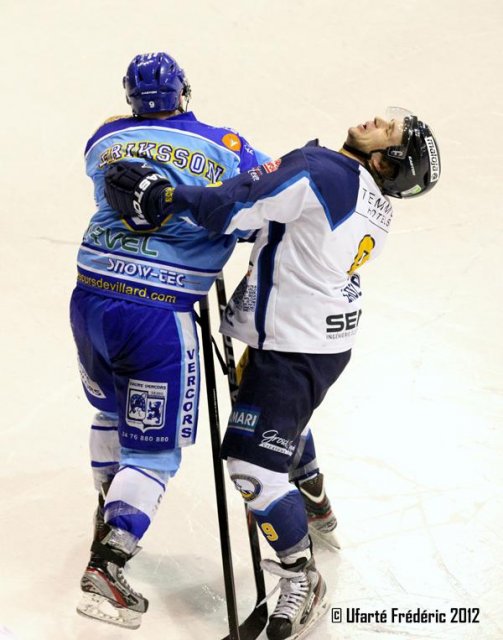 Photo hockey match Villard-de-Lans - Chamonix  le 29/12/2012
