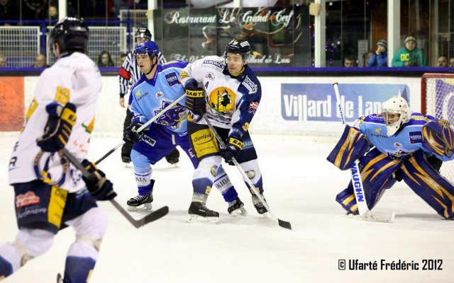 Photo hockey match Villard-de-Lans - Chamonix  le 29/12/2012