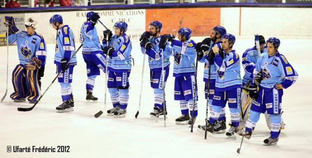 Photo hockey match Villard-de-Lans - Chamonix  le 29/12/2012