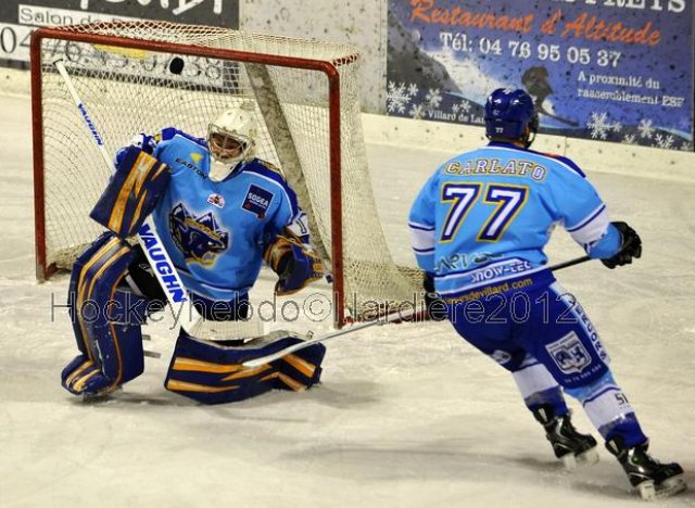 Photo hockey match Villard-de-Lans - Chamonix  le 29/12/2012